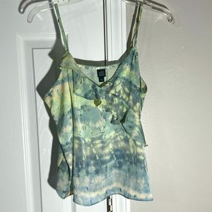 Tie Die Silk Tank